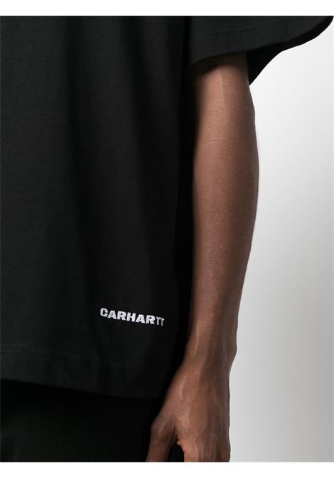 t-shirt ss link script uomo binanca CARHARTT WIP | I0313730D2.XX